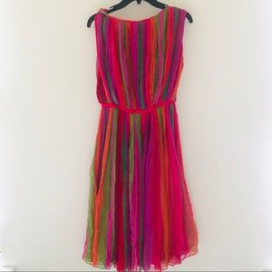 Vintage Rainbow Cocktail Dress XS/S